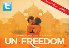 Twitter Reactions on banning of the film Unfreedom.